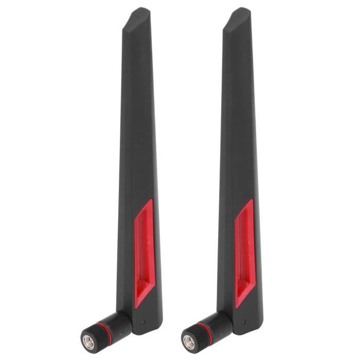 Antenne WiFi Bi-Bande Vecys 2.4/5.8GHz - 18dBi - Connecteur SMA - 2 Pièces