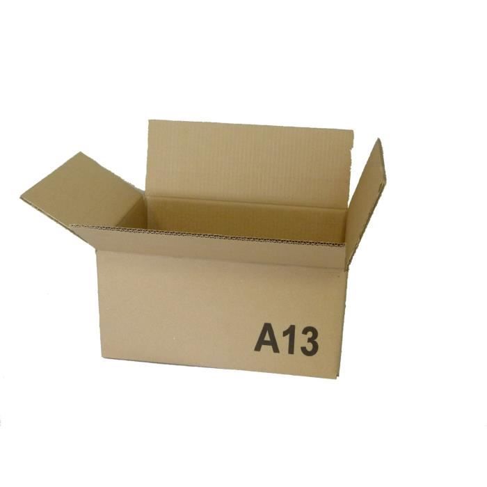 Lot De 25 Cartons D'Expédition KK S - 35x25x10 Cm, Correspond à Colis DHL S