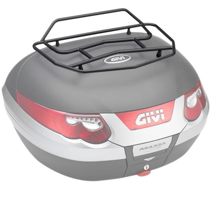 Porte bagage objet galerie E96B pour top case GIVI E55 / E52 Maxia moto scooter