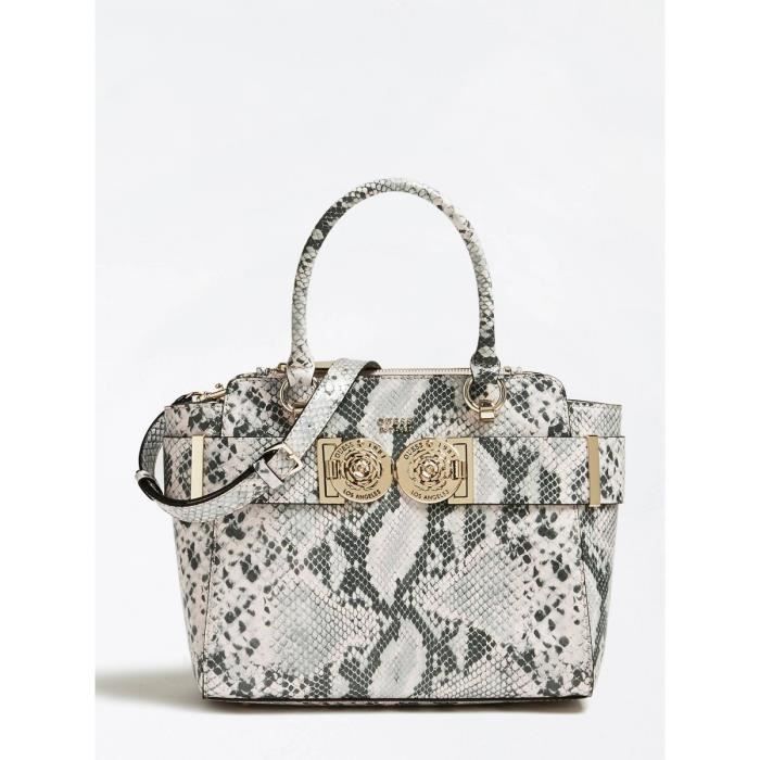 Guess Sac main femme tendance bandouli re simili cuir effet
