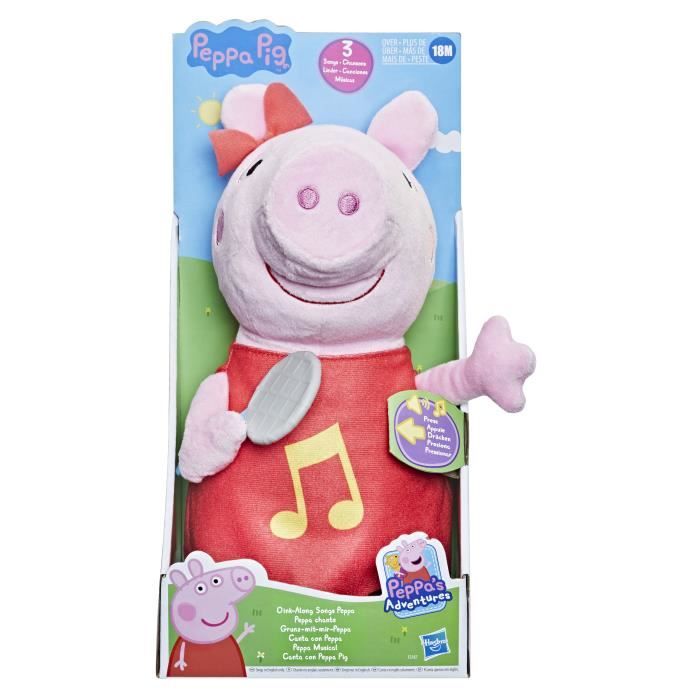 Peluche interactive Peppa Pig Peppa chante