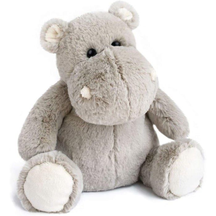 HIPPOPOTAME EN PELUCHE, poupée hippopotame de dessin animé, oreiller