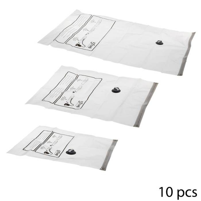 Lot De 10 Sacs à Poissons En Polyéthylène Transparent 45,7 X 94 Cm - Étanches, Qualité Alimentaire, Pour Transport Poissons, Coraux