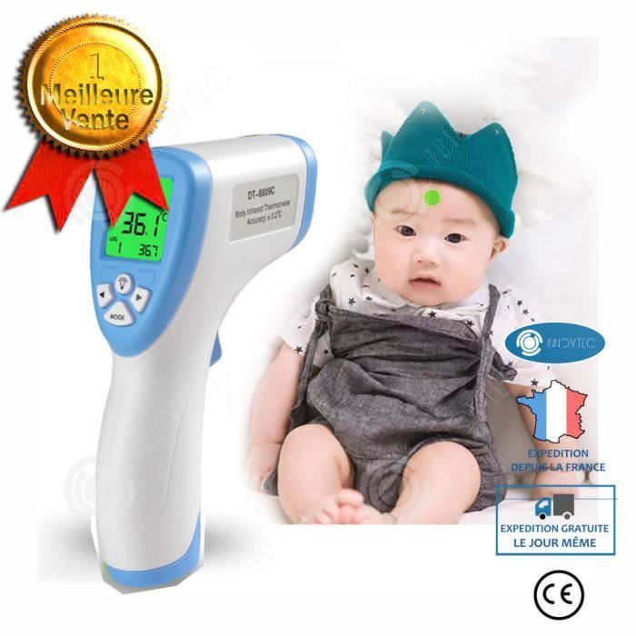 I Thermometre Frontal Bebe Thermometre Infrarouge Pour Fievre 3 En 1 Termometre Thermometre Electronique Cdiscount Puericulture Eveil Bebe