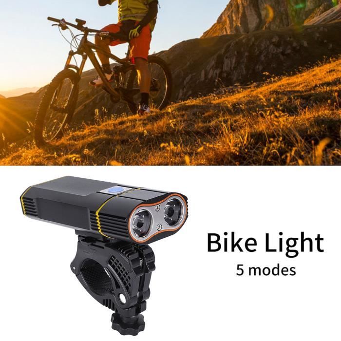Daijianbin Phare De Vélo Ultra Puissant 15000 Lumens – Rechargeable, étanche, Lampe Polyvalente Pour Route Et VTT
