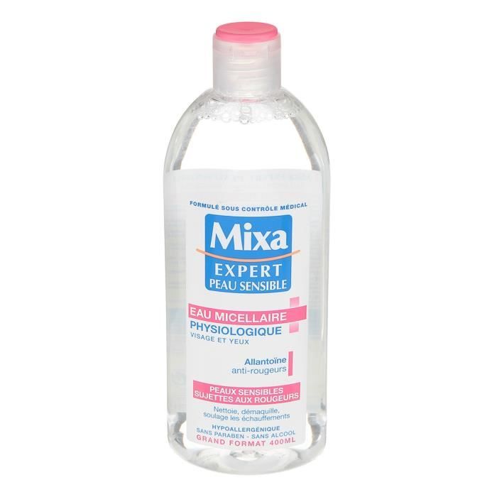 Mixa Expert Eau Micellaire Anti Rougeurs 400 Ml