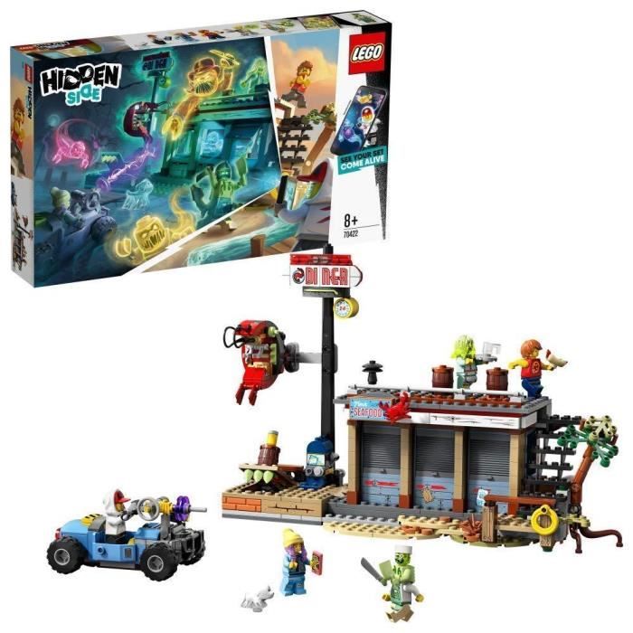 LEGO-Le Restaurant Hanté Hidden Side Garçon et Fille 8 Ans et Plus Jeu de  Construction Interactif de Chasse aux Fantômes Réalité - Cdiscount Jeux -  Jouets