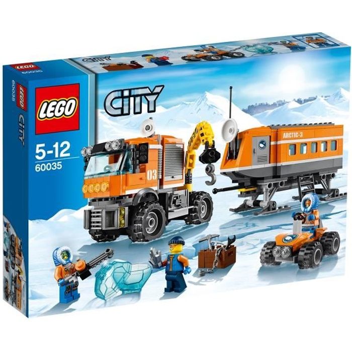 Acheter LEGO® City 60035 La Base arctique mobile Reconditionné - 129,00 € LEGO® City 60035 La Base arctique mobile Reconditionné - Lego reconditionné disponible sur Cdiscount Seconde Vie