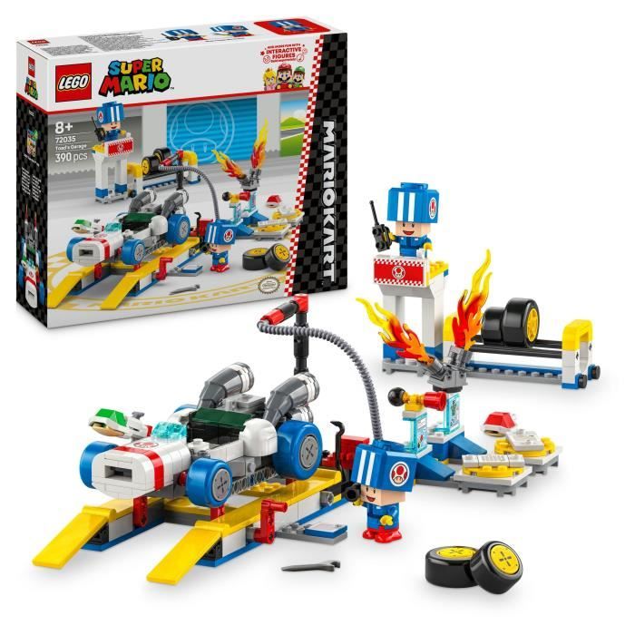 Lego Mario Kart Garage De Toad Lego La Boite - vue 4