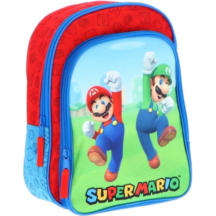 Petit Sac à Dos Mario Rouge