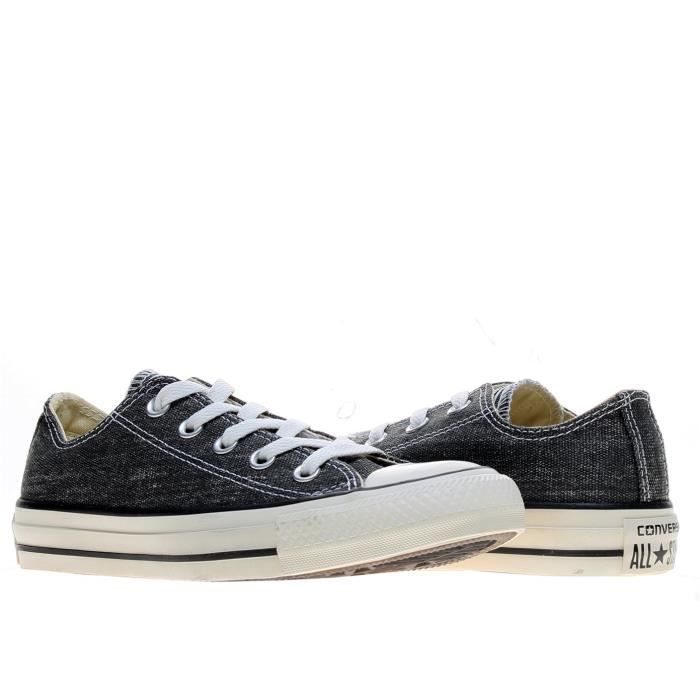 converse noir basse taille 36