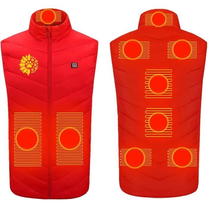 Veste Chauffante Usb Veste Chauffante Électriquement Chauffage USB Vêtements Pour Hommes Gilet Chauffant Pour Homme