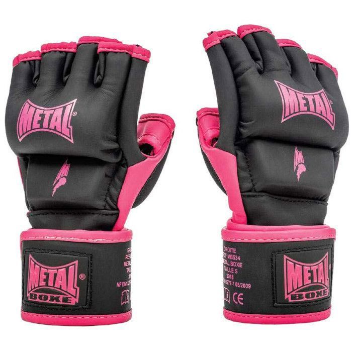 Gants De Combat Libre Et MMA METAL BOXE Blacklight - Pour Compétition Et Entraînement, Taille XS Gants De Combat Libre Et MMA METAL BOXE Blacklight - Pour Compétition Et Entraînement, Taille XS