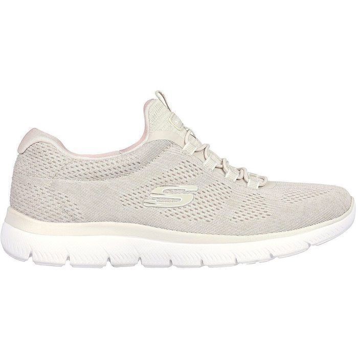Skechers Baskets - SKECHERS - SUMMITS - Beige - Doublure Textile - Extérieur Textile
