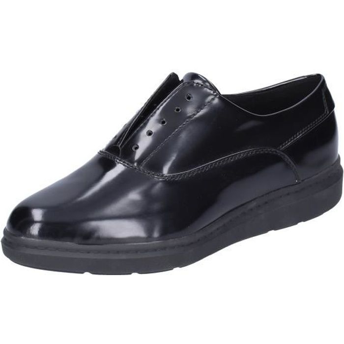 GEOX Chaussures Femme Derbies Noir BJ562 Noir - Cdiscount Chaussures