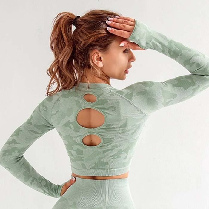 Veste De Sport Femme Terecey Manches Longues Fitness Yoga