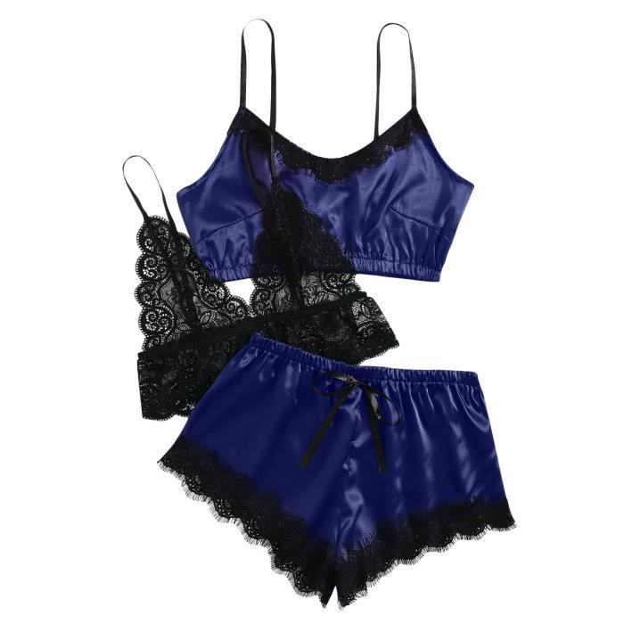Ensemble lingerie dentelle noire | N°1 de la Lingerie Transparente