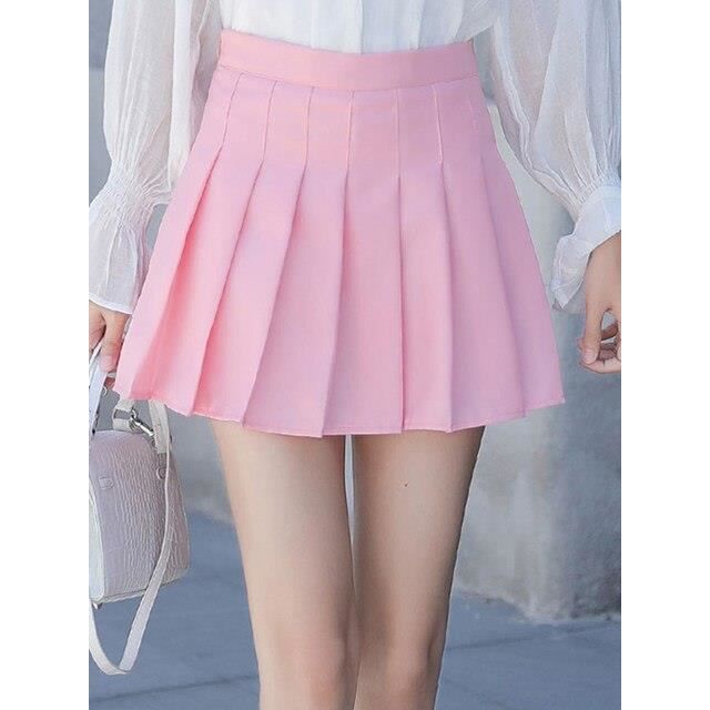 Jupe Plissée école Taille Basse Pour Fille/femme - Fermeture éclair, Plusieurs Tailles (9-16 Filles / 10-20 Femmes)