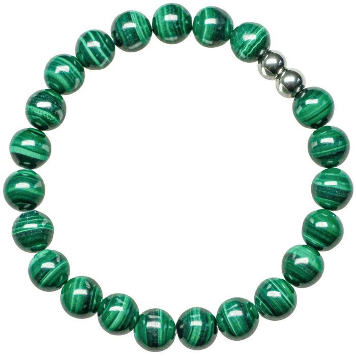 Bracelet en malachite - Per...