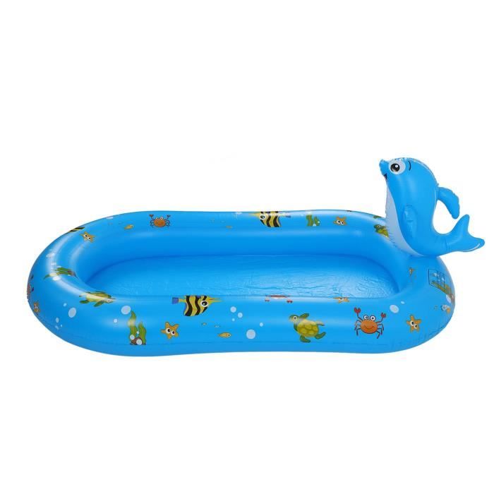 Balle de jeu de piscine de 22,9 cm avec adaptateur de tuyau, pour passage sous l'eau, dribble, plongée, jeu de piscine pour adolescents et adultes (style sirène