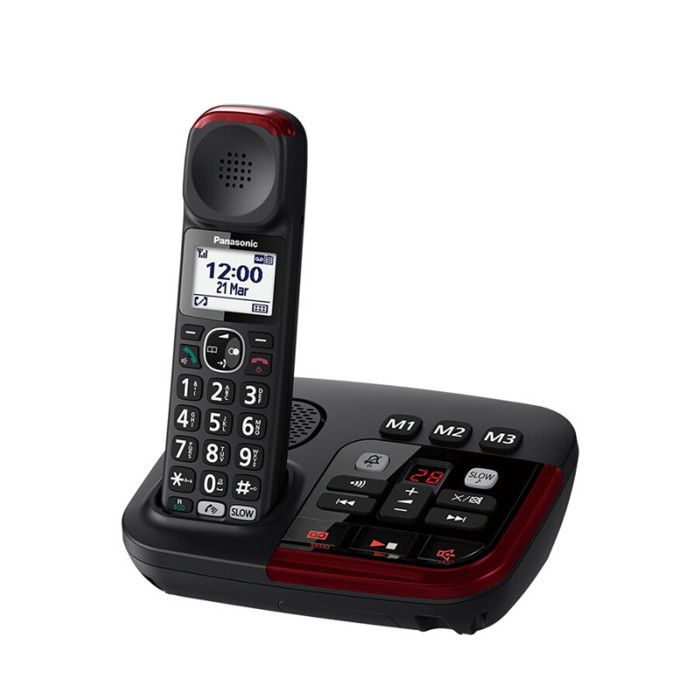 Téléphone Fixe Sans Fil Amplifié Panasonic KX-TGM420EXB – Volume Fort, Identification Appelant - vue 9