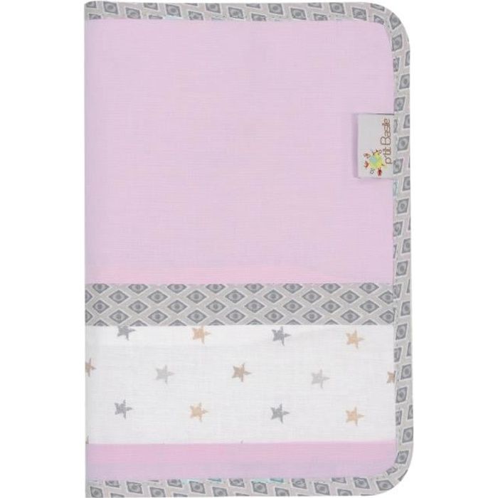 P Tit Basile Protege Carnet De Sante Bebe Ouatine Coton Bio Taille Standard Francaise Collection Claudine Cdiscount Puericulture Eveil Bebe