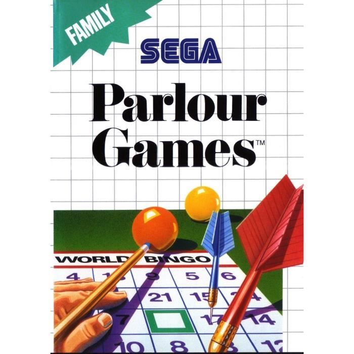Sega Parlour Games Sur Master System