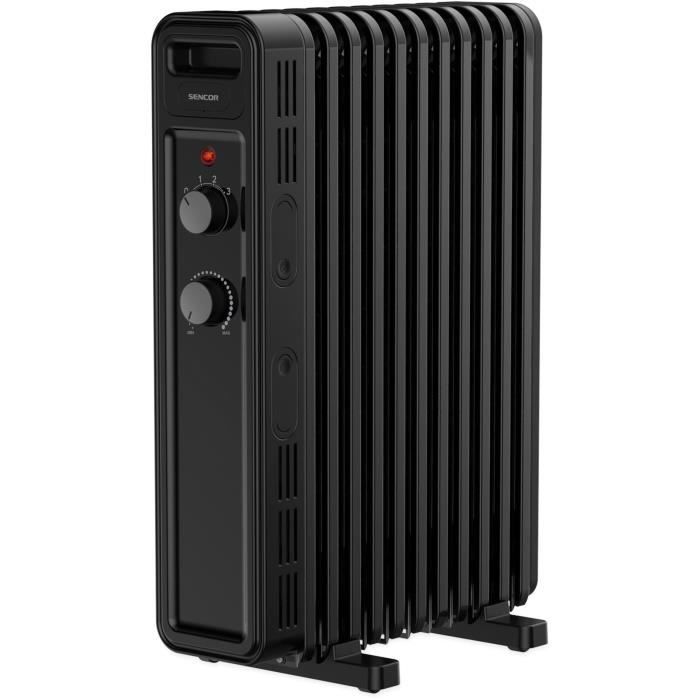 Radiateur électrique bain d’huile SENCOR SOH 3511BK 2 boutons - vue 5