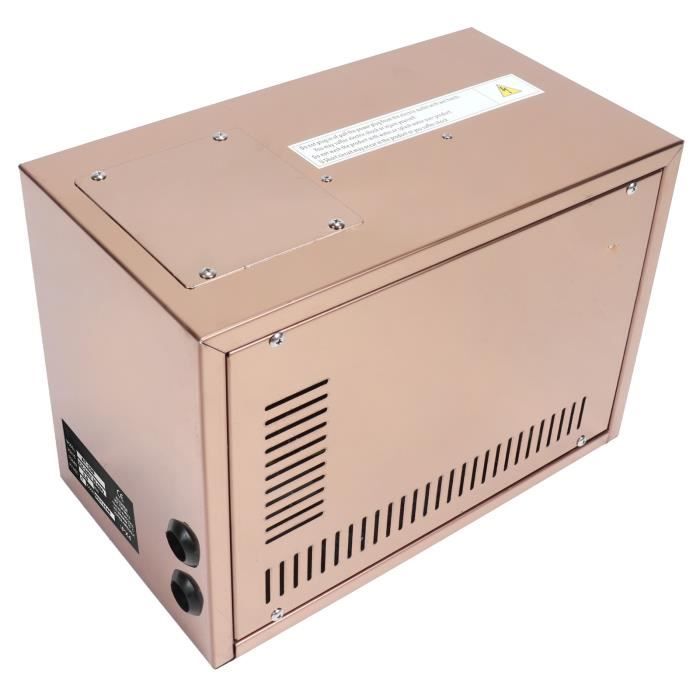 Générateur de vapeur de luxe pour bain de sauna 3KW pour spa à vapeur