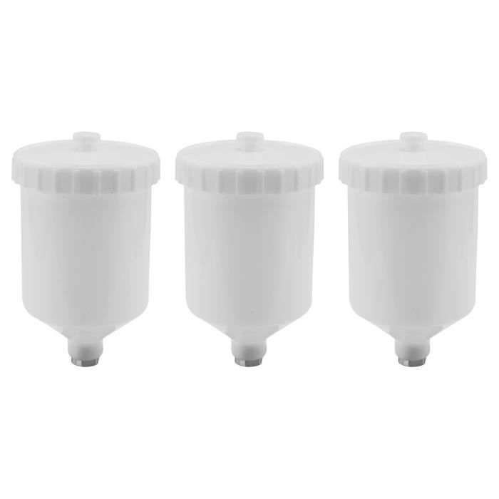 Pot à Peinture De Rechange 600ml Pour Pistolet SATA JET 1000B - Filetage Standard - Plastique Durable