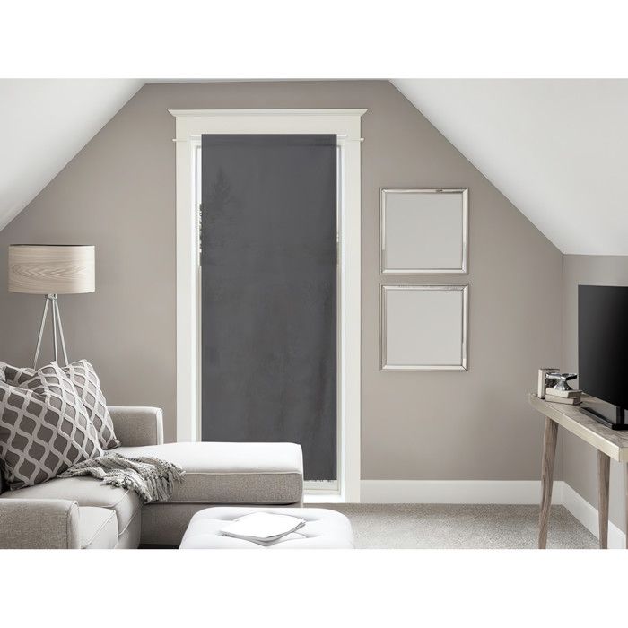 Soleil D'ocre, Perle Voile Porte Fenêtre, Polyester, Blanc, 90x200 Cm