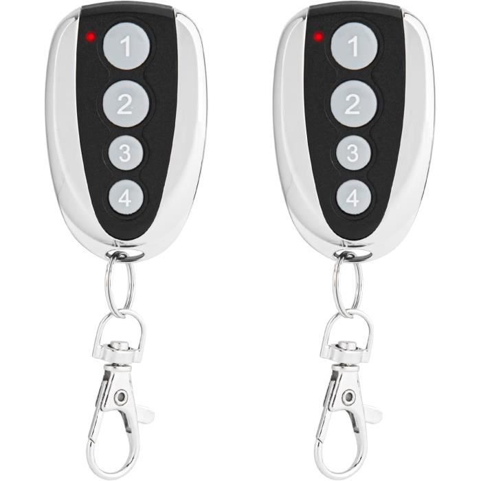 Lot De 3 Telecommande Portail - 433,92MHz Telecommande Porte De Garage Compatible Stylo 4k Telecommande 4 Canaux Telecommande Rolling Code 92931727