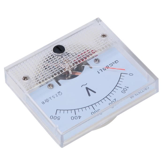 AC 0-500V Analog Panel Volt Meter - 85L1 Model 64x56mm Gauge By HUA 2 thumbnail image