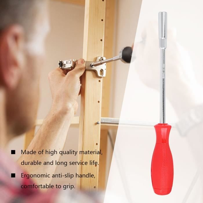 Kit Outils Tronçonneuse TOPINCN - Tournevis & Clé à Douille Ergonomique Pour Entretien Stihl & Co