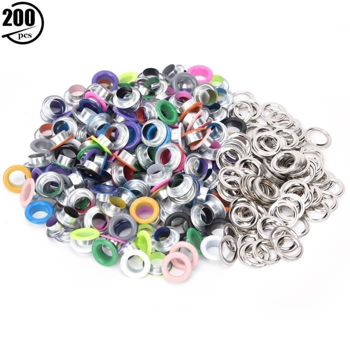 100 Oeillets Creux M5 X 8mm – Métal Laiton Doré – Uxcell – Neuf