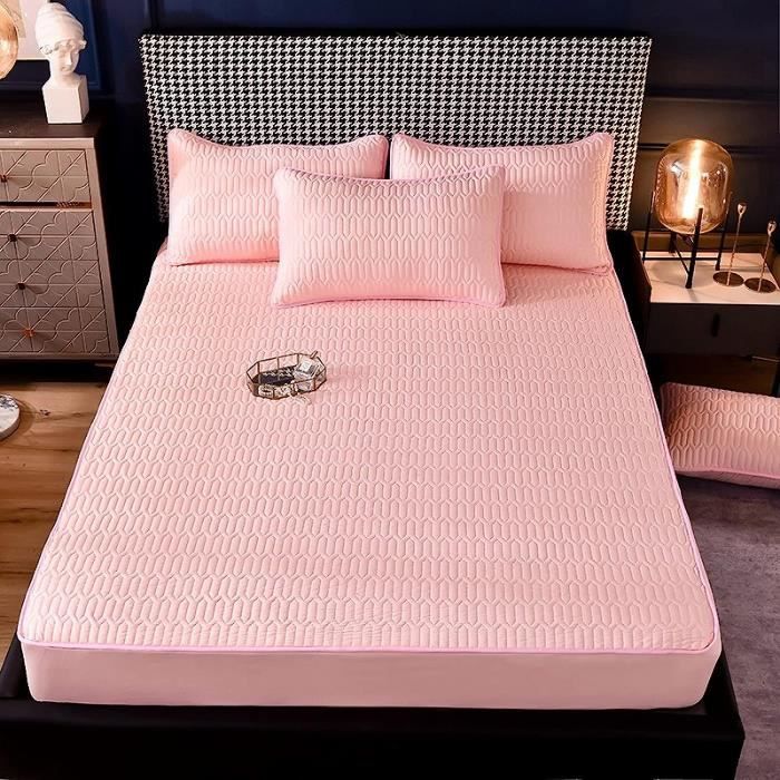 Parure De Lit 4 Pièces 100% Coton Comfort Spaces - Pour Matelas Jusqu'à 40,6 Cm - Taille Queen