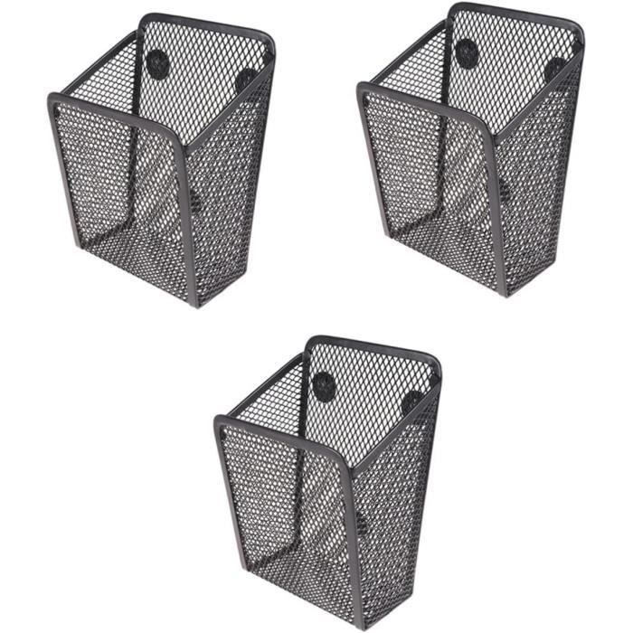 Fousenuk Marqueur Noir magnétique Éponge Magnétique Crayon Porte Support de Crayons pour Réfrigérateur Tableau Blanc Casier