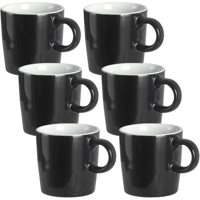 Lot De 6 Tasses à Expresso (6 X 70 Ml) - En Céramique