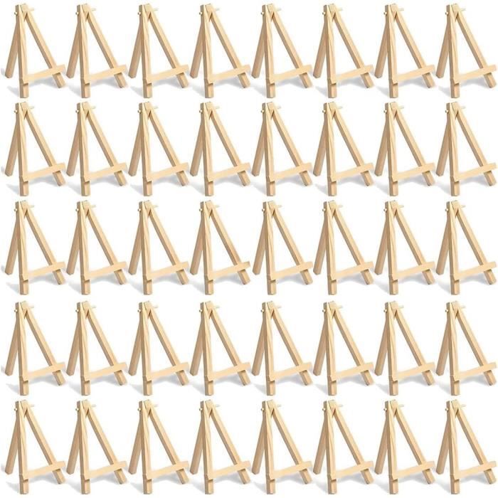 Support Assiette/Photo Gatuida - Chevalet Bois Décoratif (23x15cm)