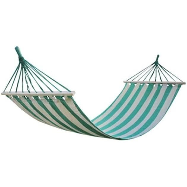 Hamac À Barre De Couleur Hamac En Toile De Coton De Loisirs En Plein
