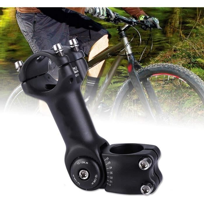 Potence De Vélo 22,2 Mm Micvtve - Tige De Guidon Alliage Aluminium Argenté Pour VTT Et Route