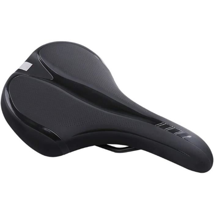 Selle Vélo BOFFOX Ultra Confortable – Gel Mousse Mémoire, Ergonomique, Imperméable, Amortisseurs à Billes – Pour VTT, Route, Ville