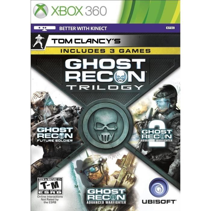 Trilogie Ghost Recon Ubisoft TOM CLANCYS GHOST RECON TRILOGY EDITION Action En boîte