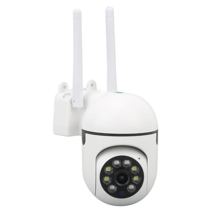 Caméra de Surveillance Sécurité Vidéo WIFI Sans fil Vision Nocturne  Intérieur - Cdiscount Bricolage