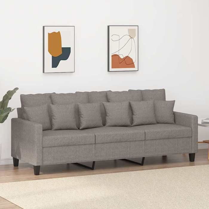 Canapé Convertible VidaXL 4 Places Gris – Occasion