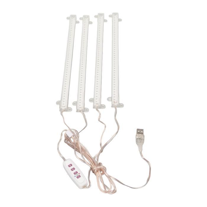 Lampe Pour Plante, LED Horticole Avec Minuterie 12-6-3H, Lampe