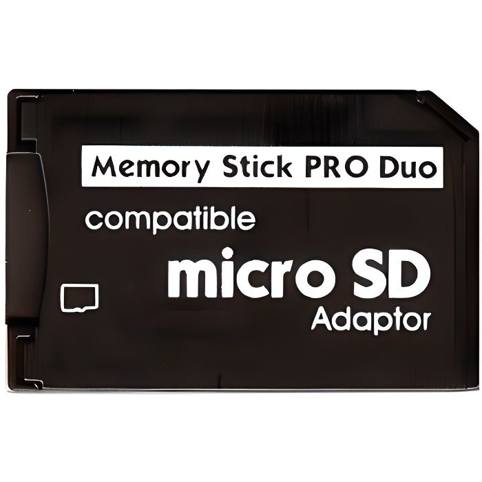 Vip2store® Adaptateur De Carte Mémoire Micro Sd Vers Memory Stick Pro Duo