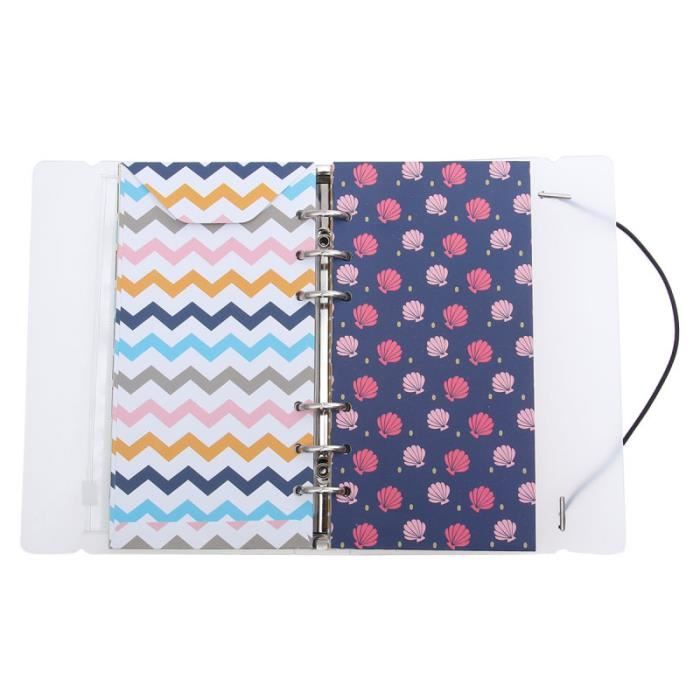 1 Set Creative Budget Sheet Cash Envelopes Kit délicat Budgeting Storage Bag for Gift Woman Man