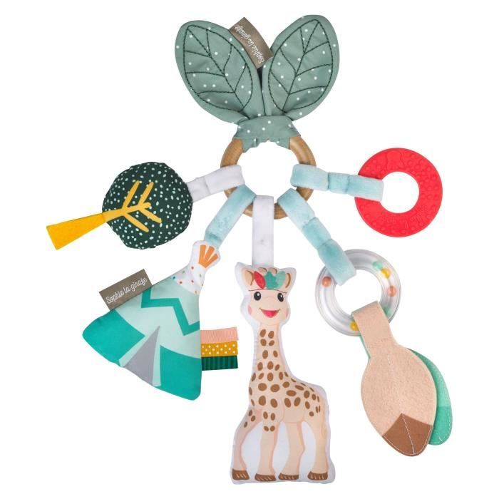 Coffret de naissance Sophie la girafe : Hochet VULLI Pas Cher