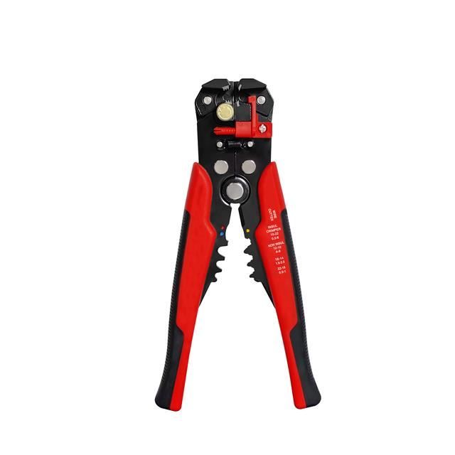 Pince à Dénuder Automatique électricien – Multifonction (dénuder, Couper, Sertir) – Pour Fils 0.8-8 Mm², Avec Tournevis Et Ruban Isolant - 3